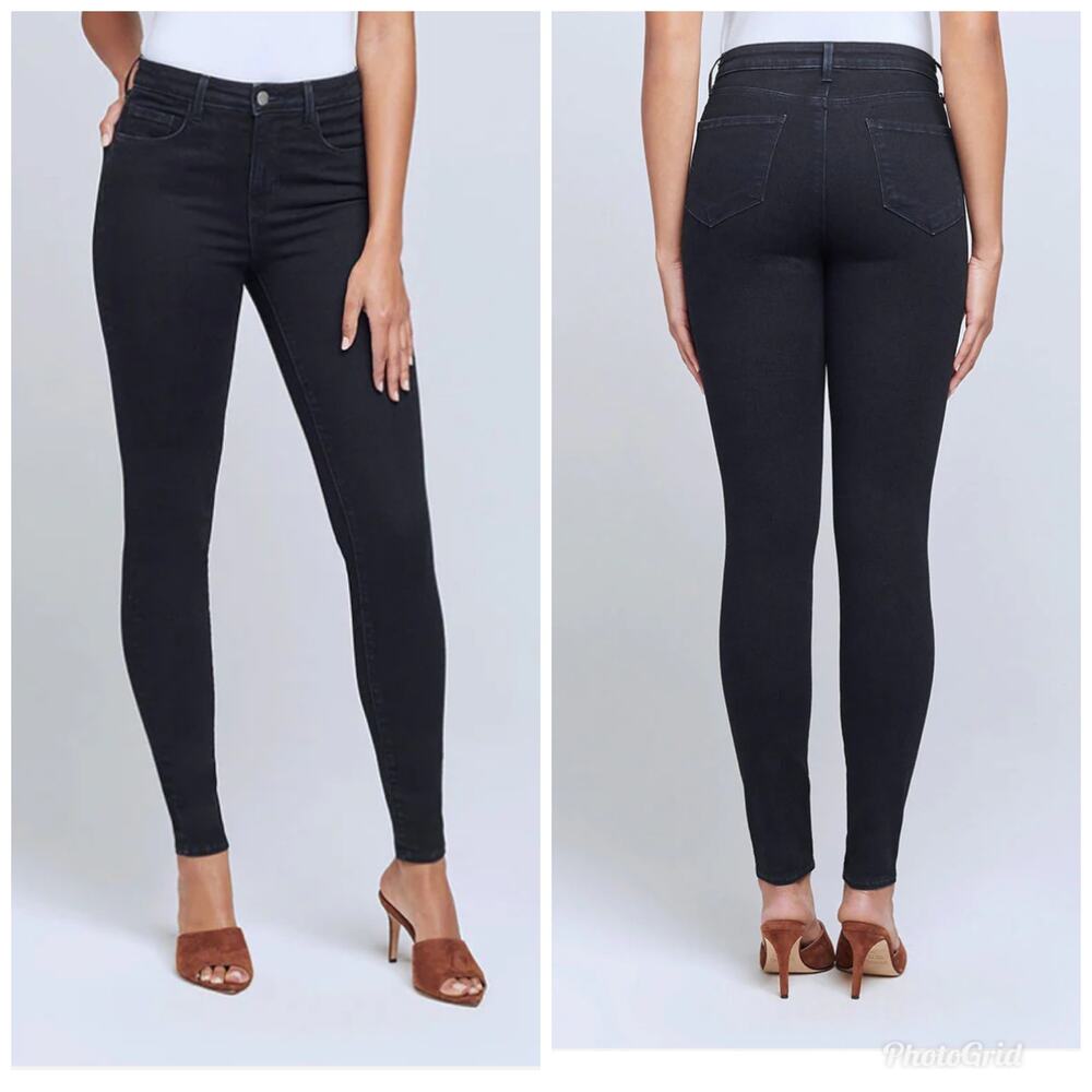 L'Agence Marguerite High Rise Skinny Jeans in Tru Blue Size 25 NWT